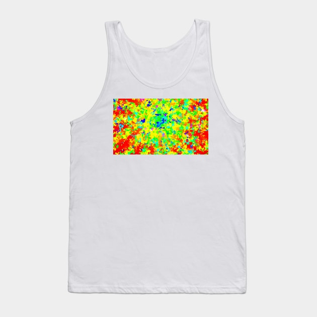 Mess of Pixels One Tank Top by NovaOven